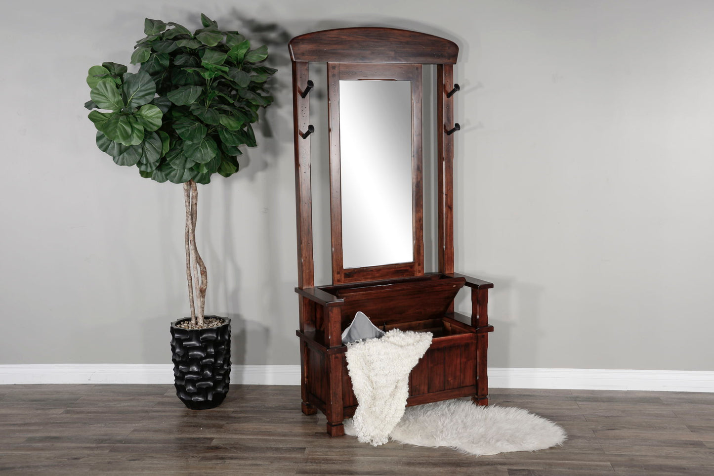 Santa Fe - Hall Tree - Dark Chocolate