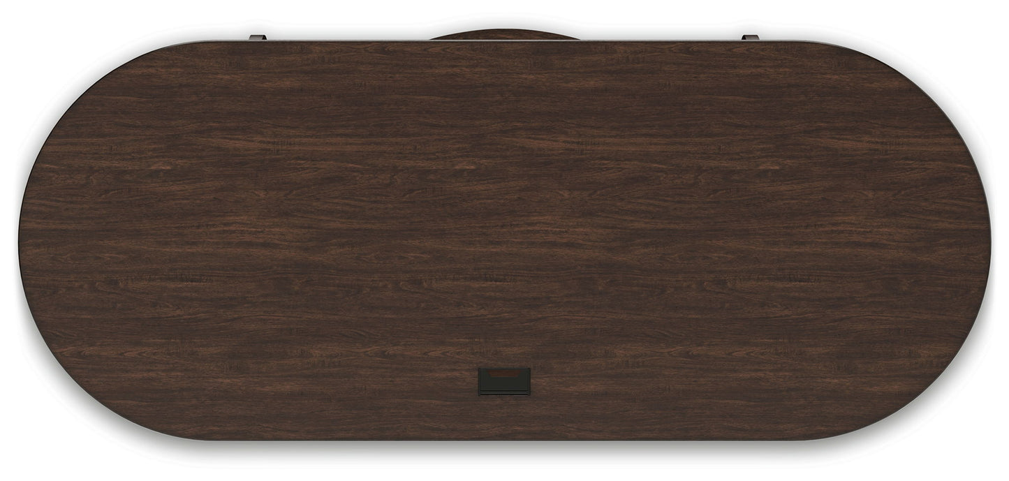 Korestone - Home Office Desk - Warm Brown