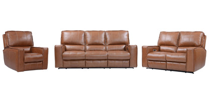 Rockford - Power Reclining Loveseat - Verona Saddle