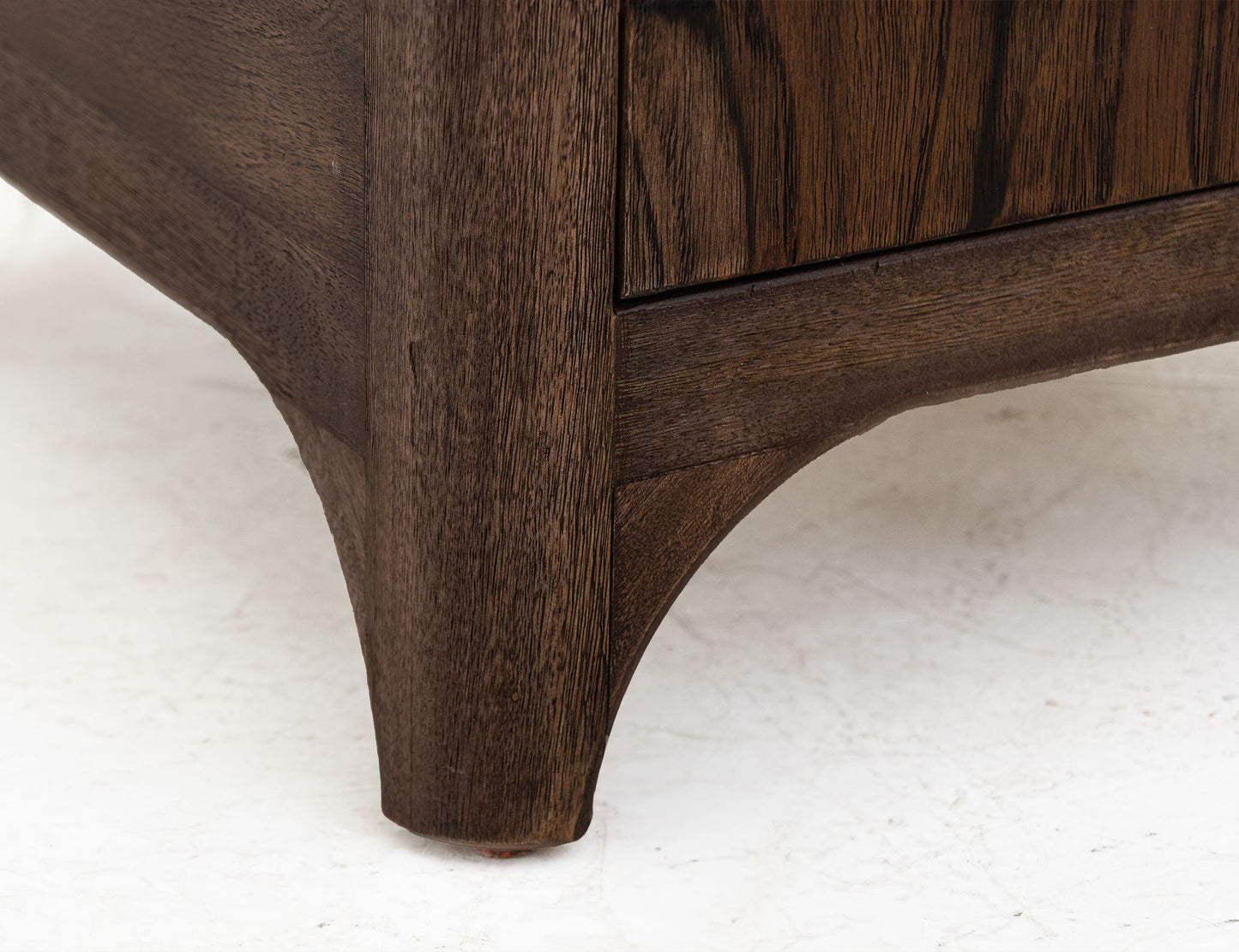 Praga - 2-Drawer Nightstand - Almond / Barrel Brown