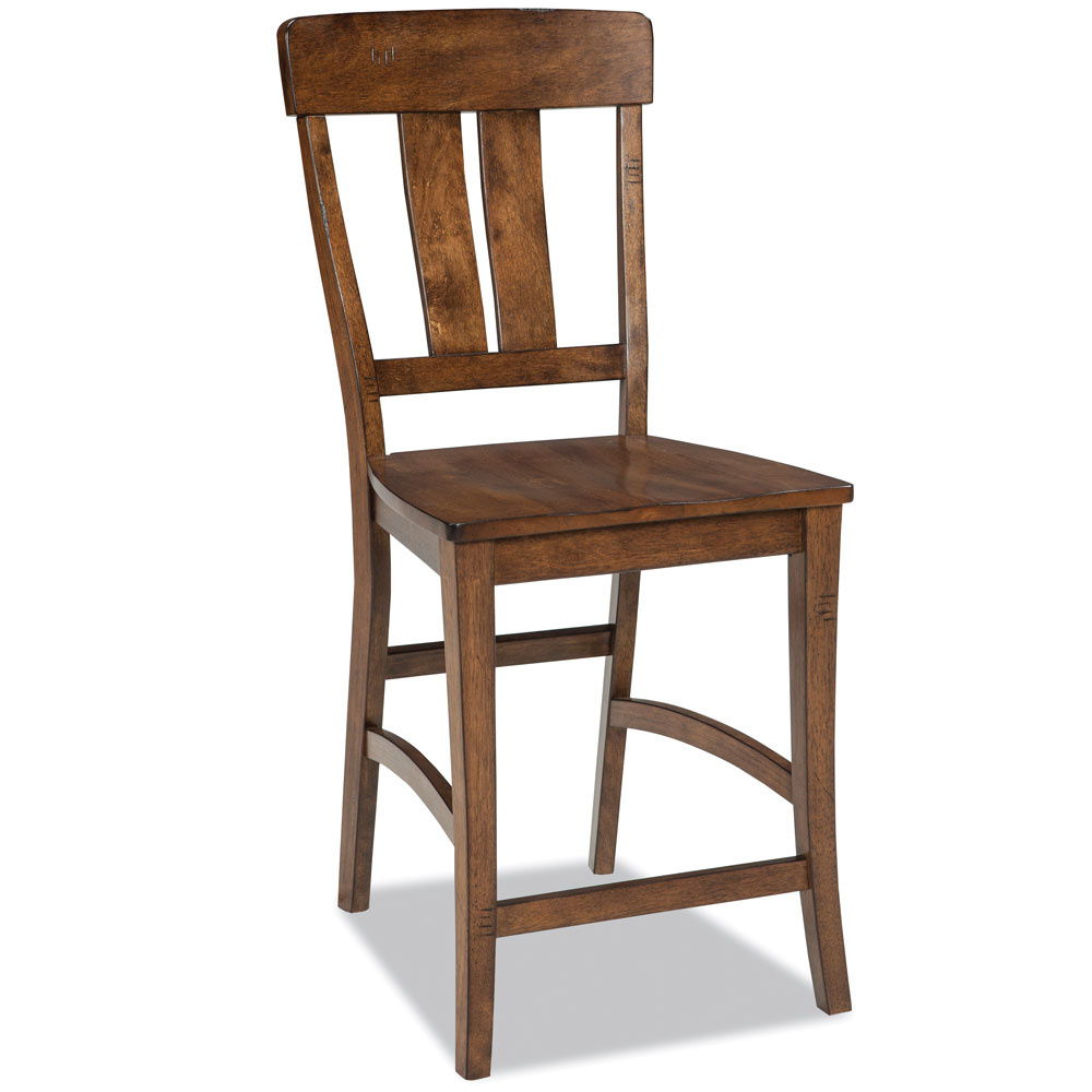 District - Slat Stool - Copper