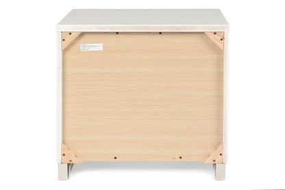 Sapphire - Nightstand - White