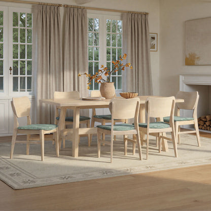 West End - Ladder Chair With Sage Green Seat