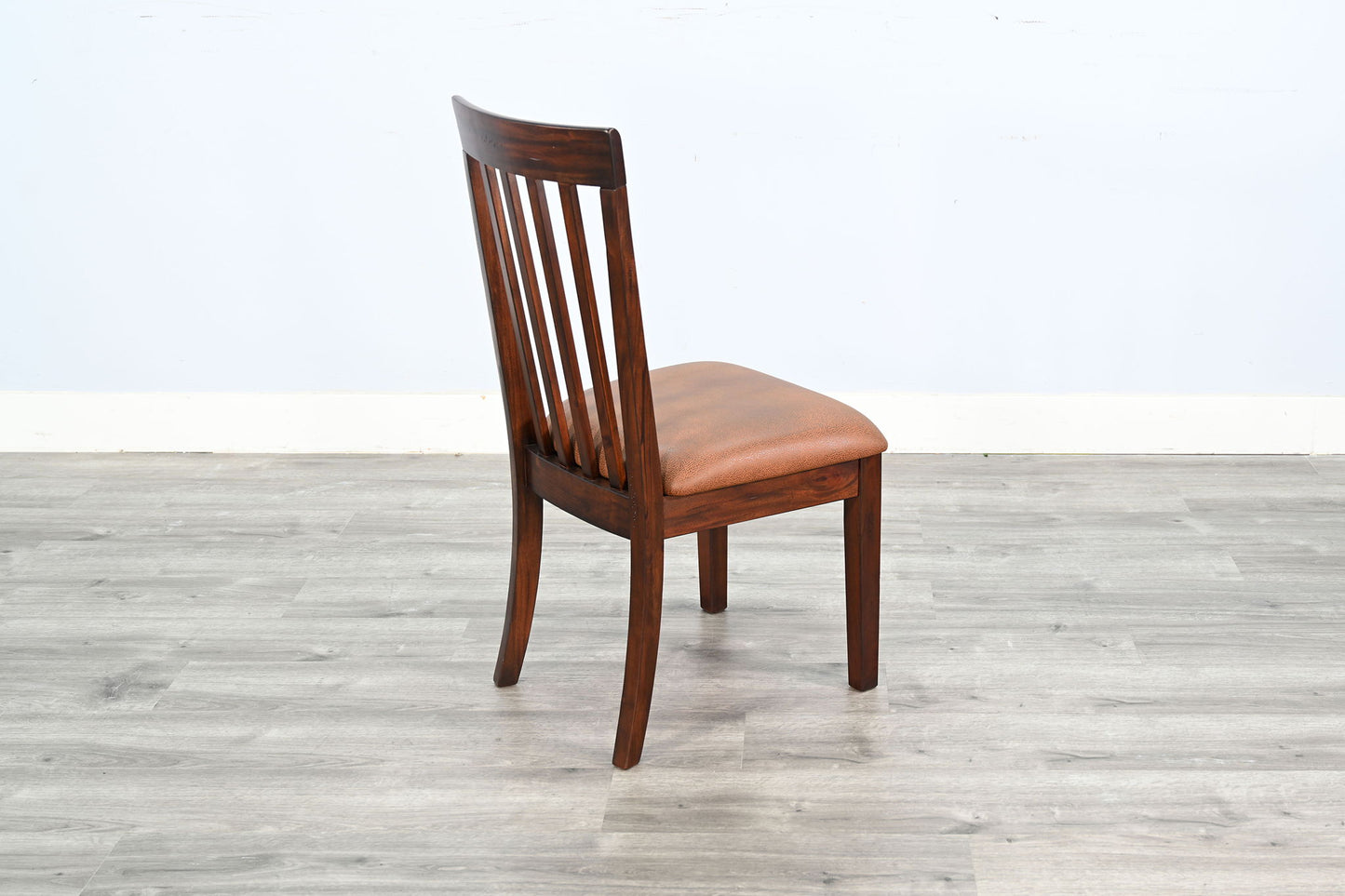 Santa Fe - Cushioned Slatback Dining Chair (Set of 2) - Dark Chocolate