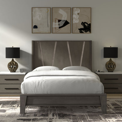 Pure Modern Bedroom - Panel Bed