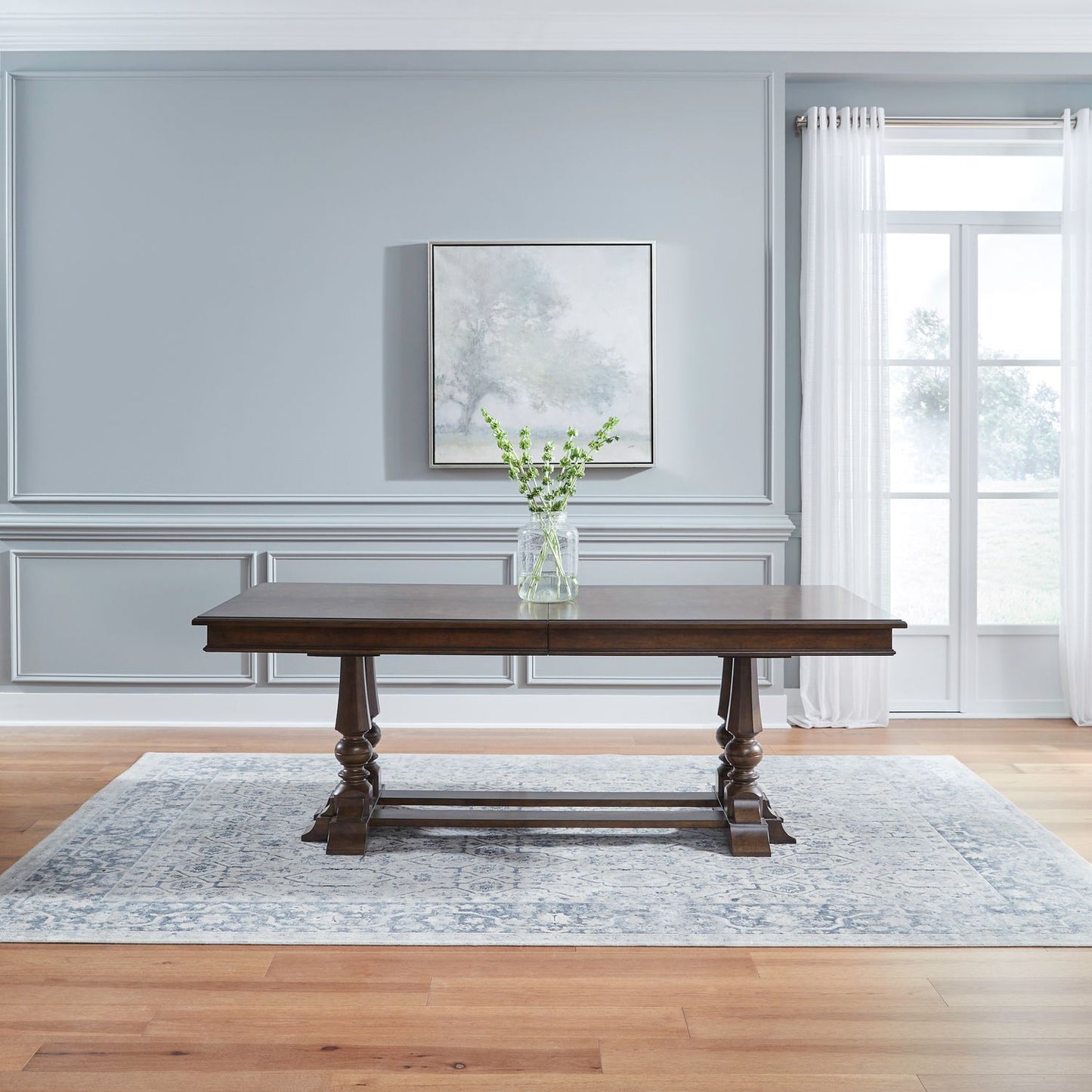Arden Road - Trestle Table - Satin Cherry