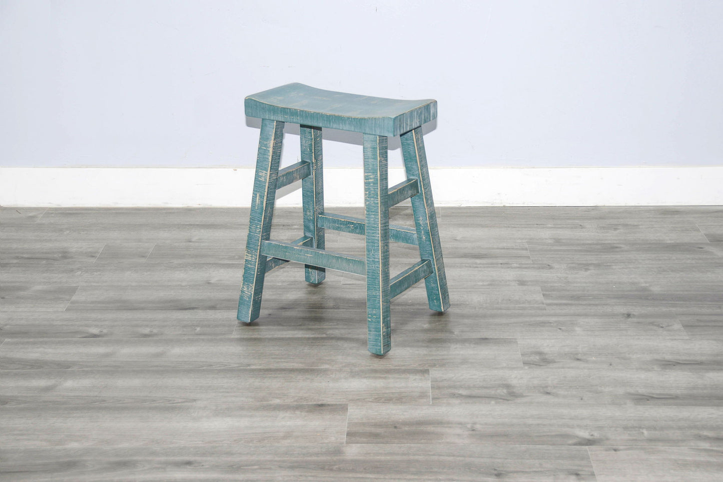 Marina - Stool With Wood Seat (Set of 2)