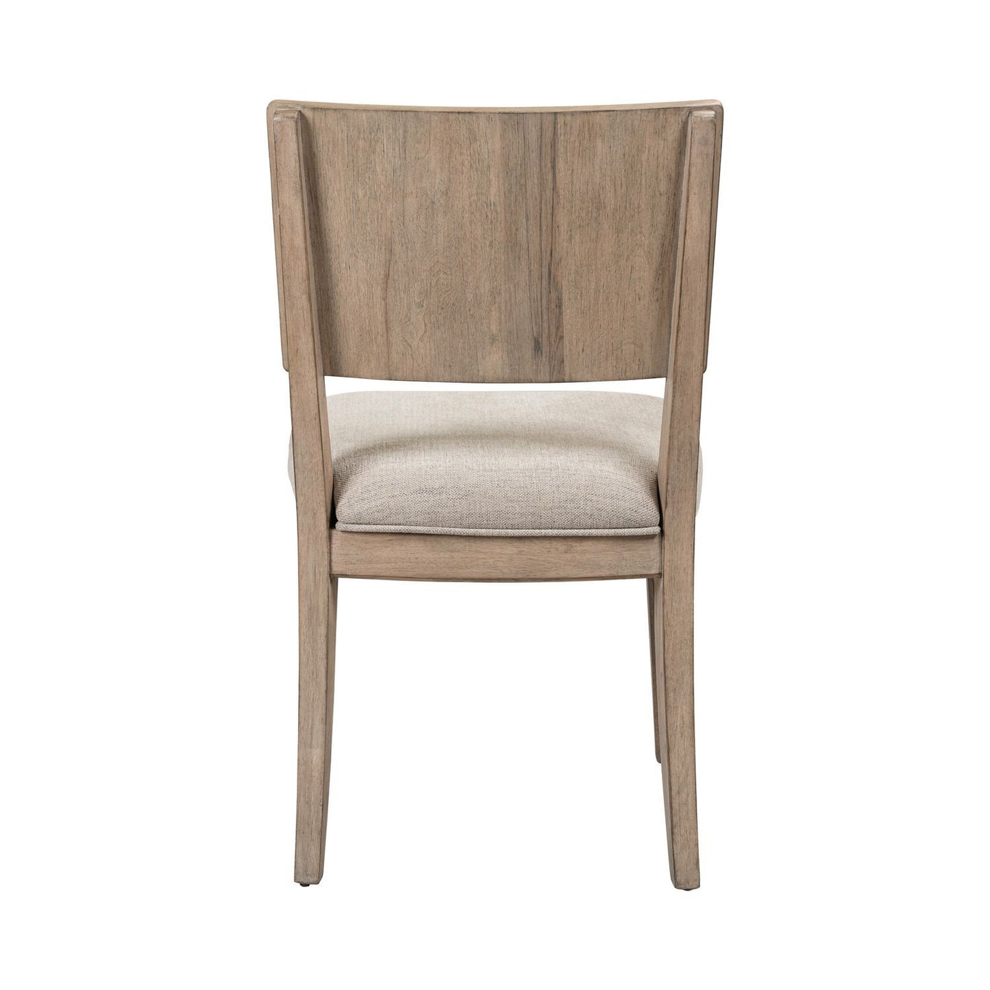 Proximity Place - Panel Back Side Chair - Barley Buff