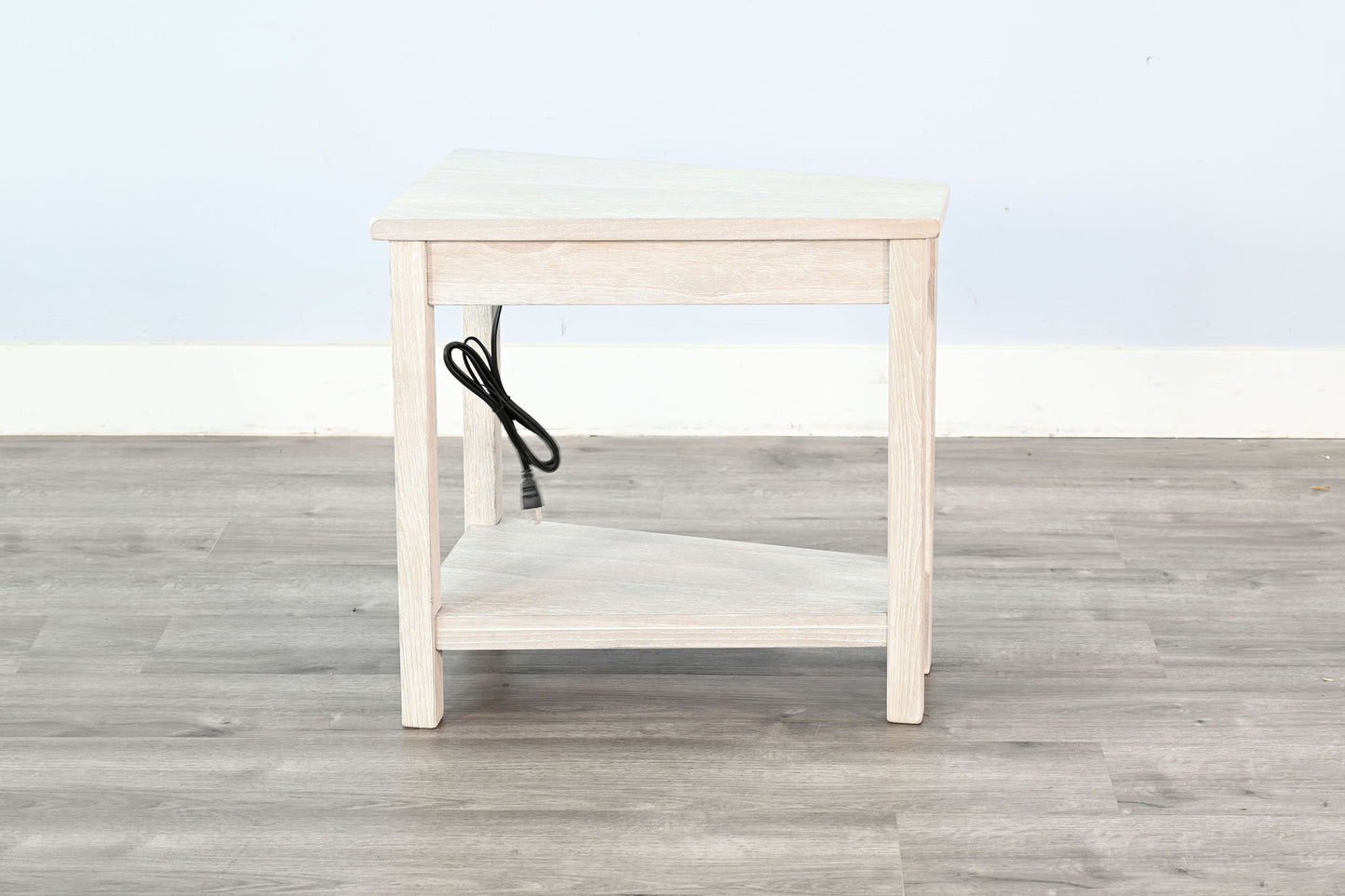 Chair Side Table With Power Strip