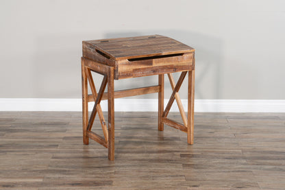Havana - School Desk, X-Base - Light Brown