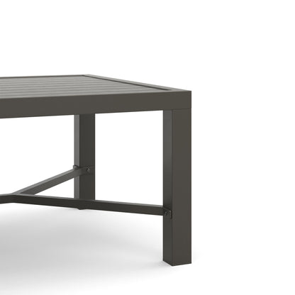 Skye - 2 Piece Sofa And Slat Top Coffee Table Set