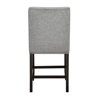 Faust - Counter Chair (Set of 2) - Gray