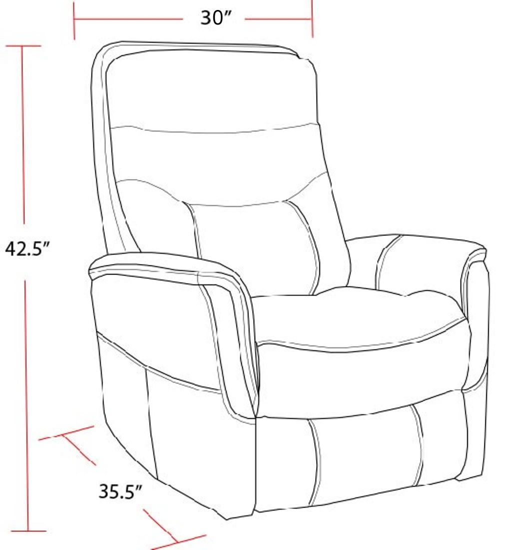 Gemini - Manual Swivel Glider Recliner