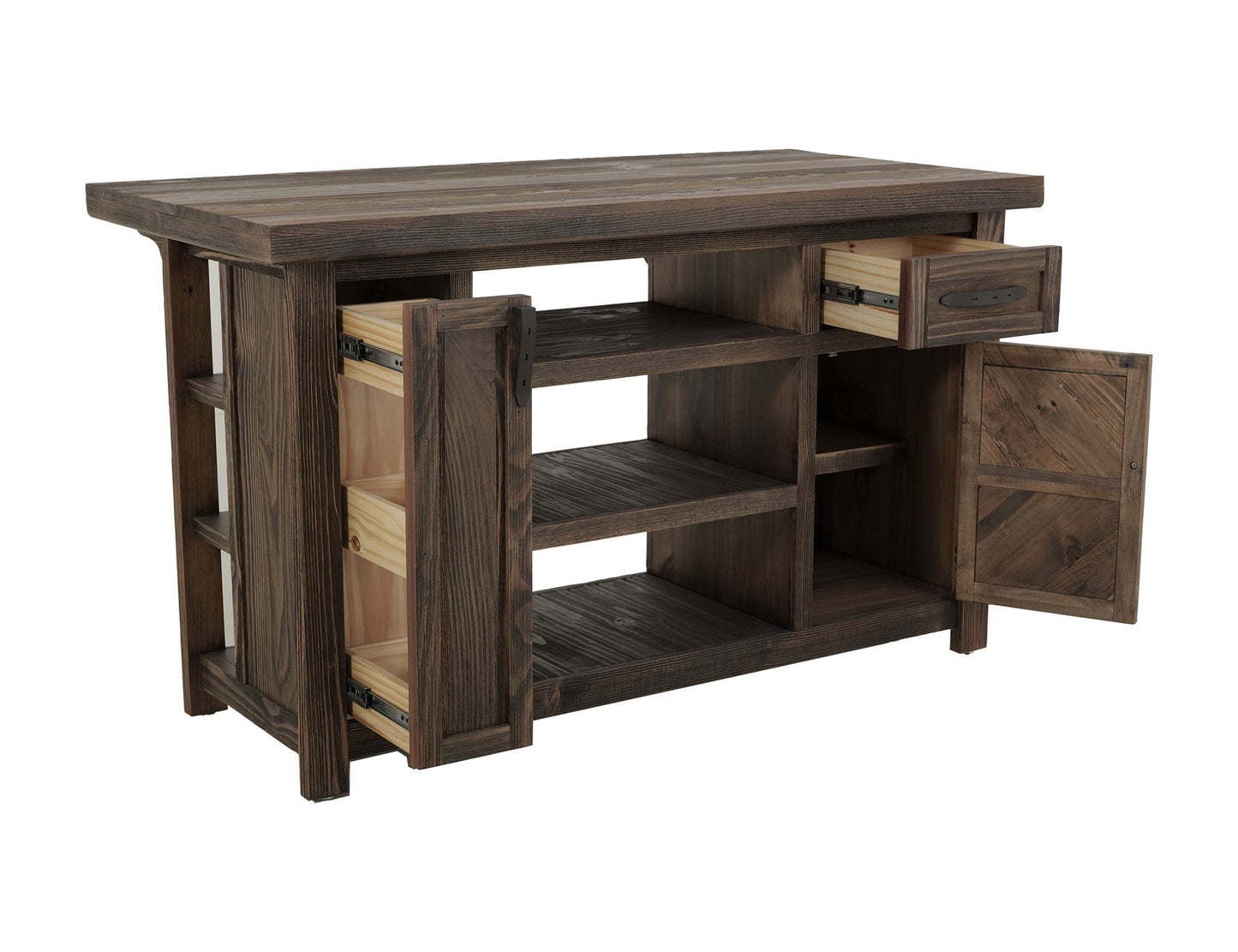 Dutton - Kitchen Island - Rookwood Brown