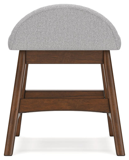 Lyncott - Light Gray / Brown - Home Office Desk Chair