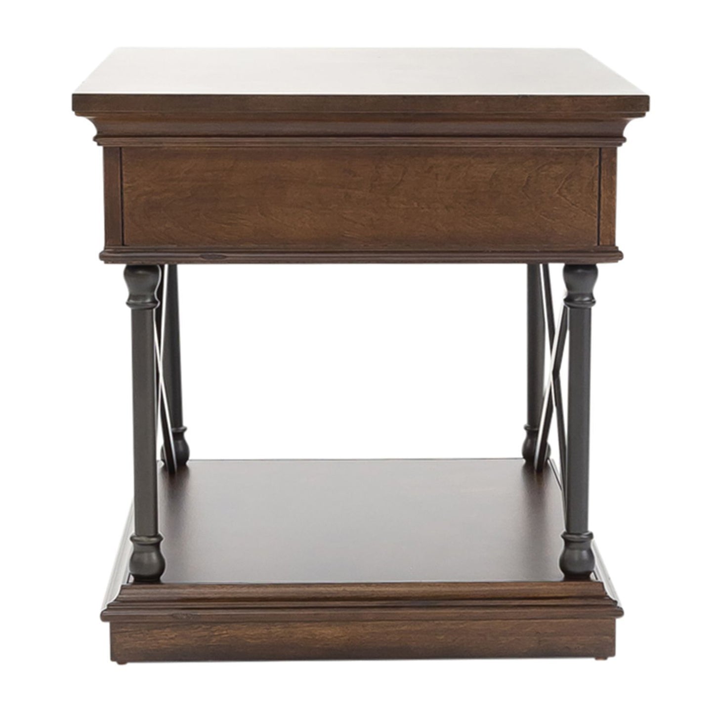 Tribeca - Drawer End Table - Cordovian Brown