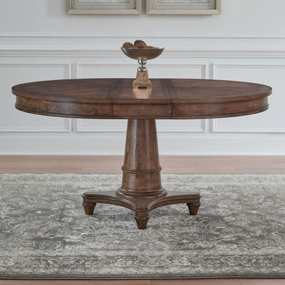 Harrison Heights - Pedestal Table - Sienna