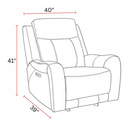 Haywood - Power Glider Recliner