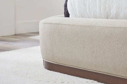 Shiloh - Wingback Upholstered Bed