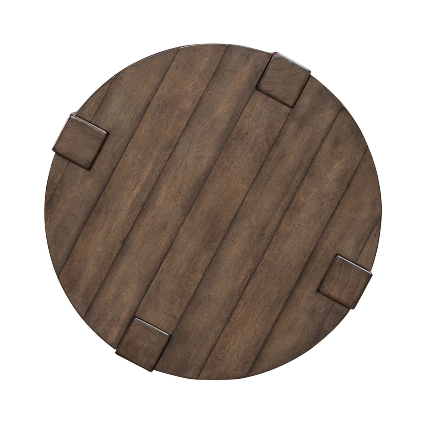 Broadmore - Round Chairside Table - Brown