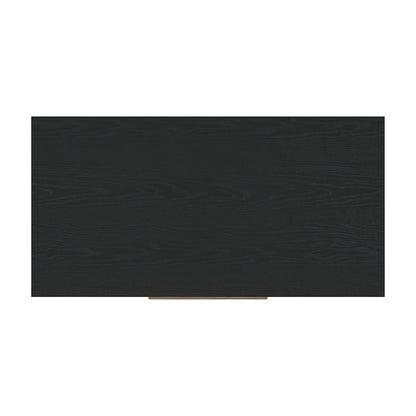 Kozmour - Five Drawer Chest - Black / Brown