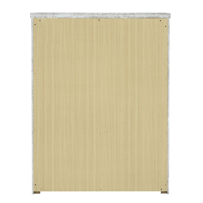 Modern Play - 5 Drawer Chest - White