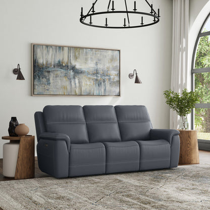Sawyer - Power Reclining Sofa With Power Headrests & Lumbar