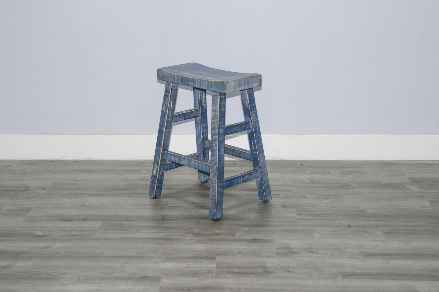 Marina - Stool With Wood Seat (Set of 2)