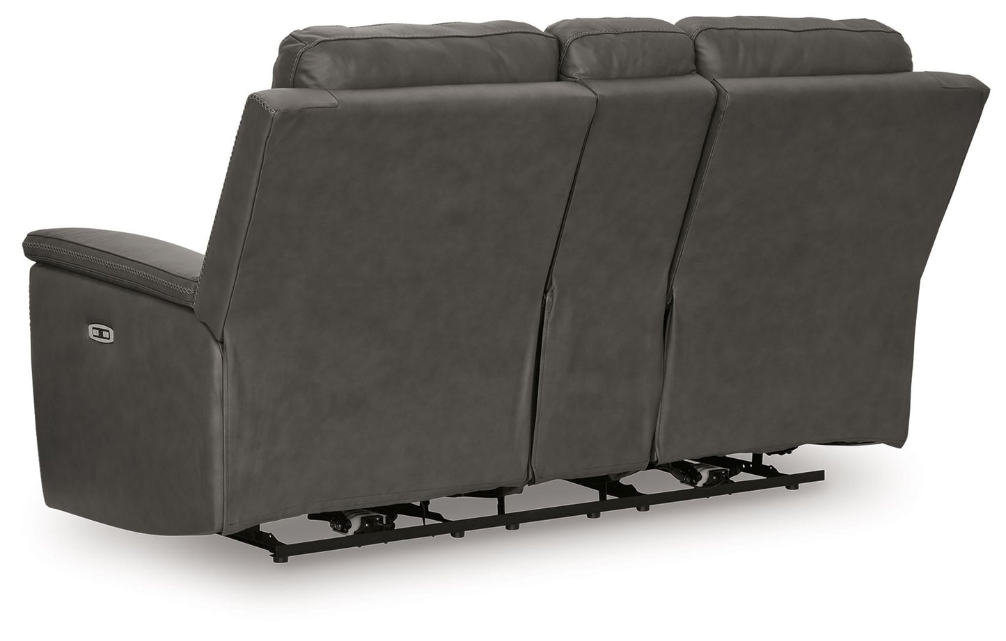 Bleckley - Power Reclining Loveseat With Console / Adjustable Headrest