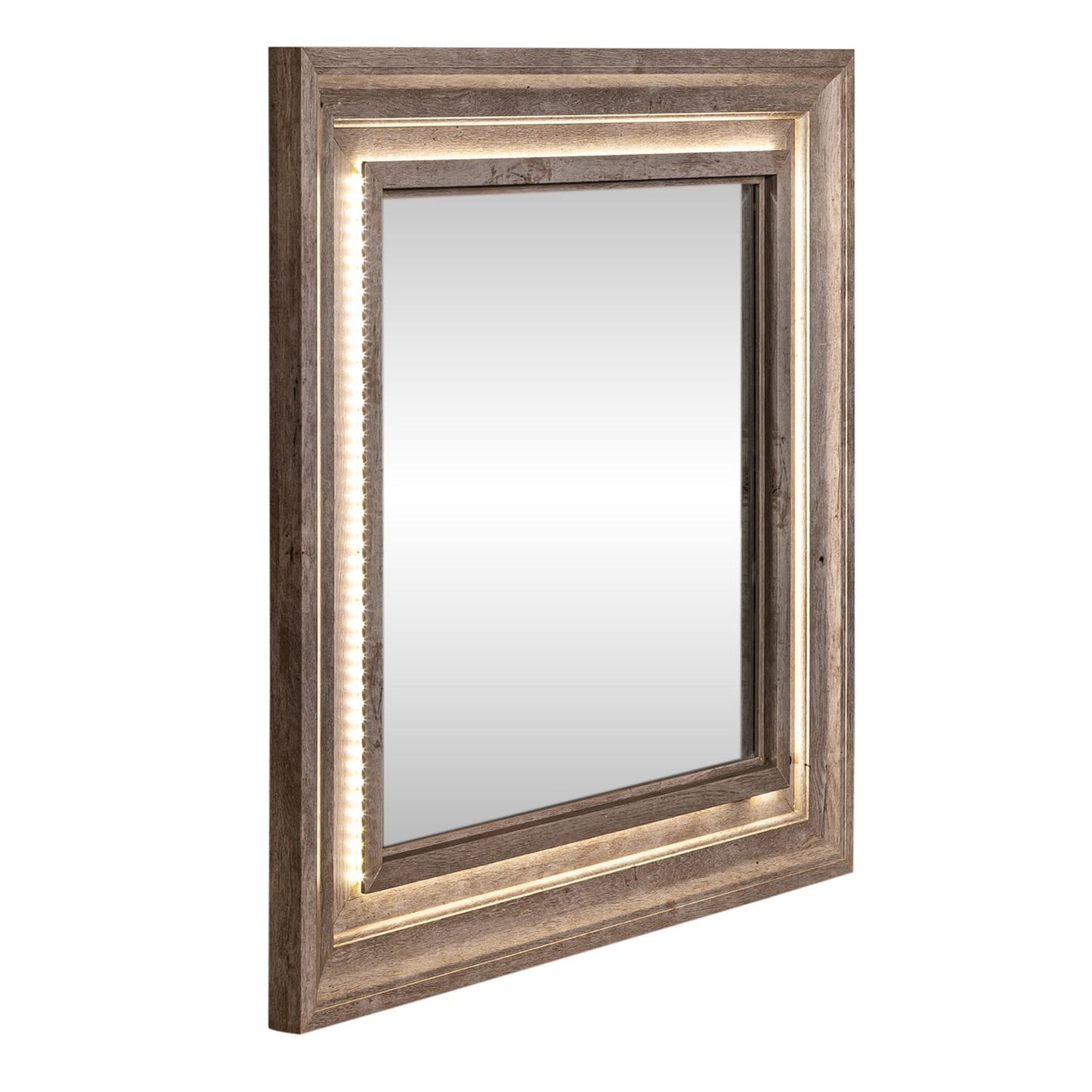 Horizons - Lighted Mirror - Gray