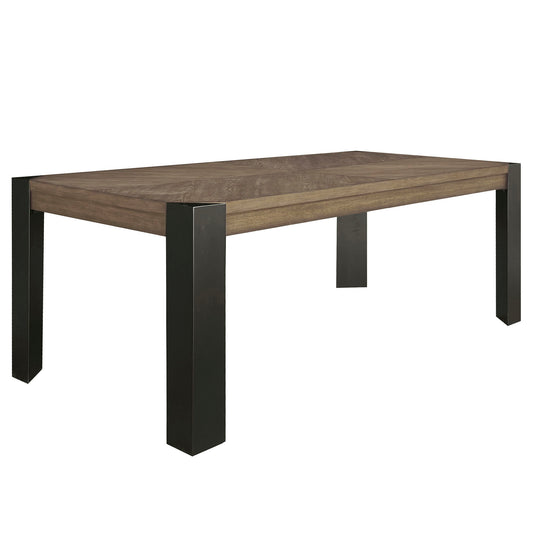 Cedar Fork - Rectangular Dining Table - Smoked Arabica