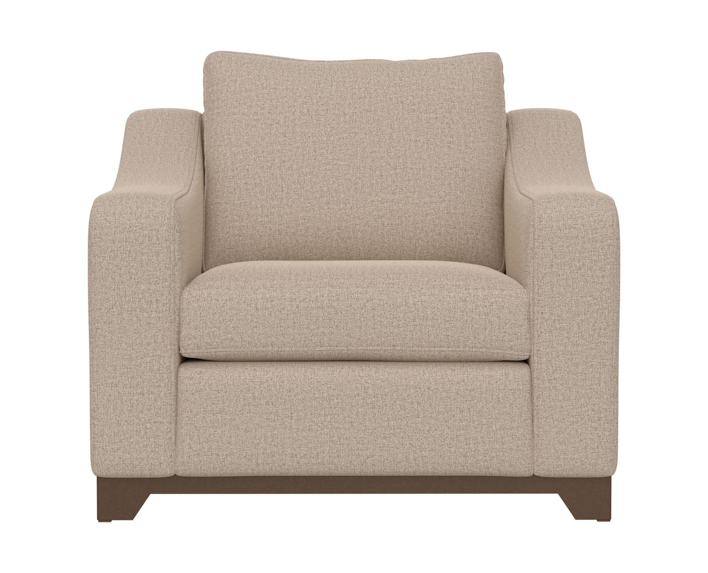 Natural Parota - Armchair - Capuccino Brown