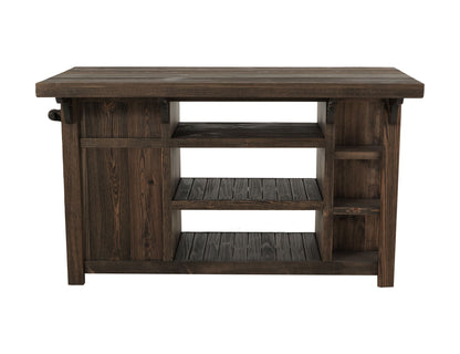 Dutton - Kitchen Island - Rookwood Brown