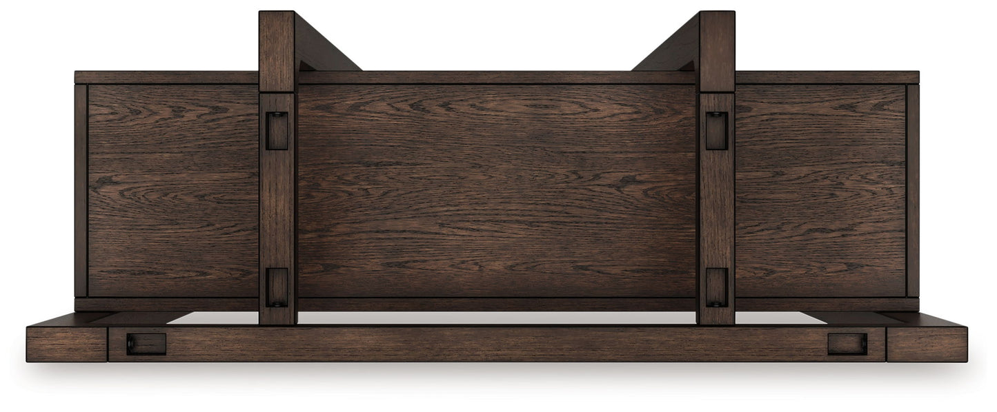 Breckington - Bookcase - Dark Brown