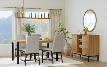 Newport - Dining Table - Natural Oak