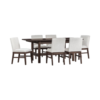 West End - Parson Chair With Ivory Upholstery