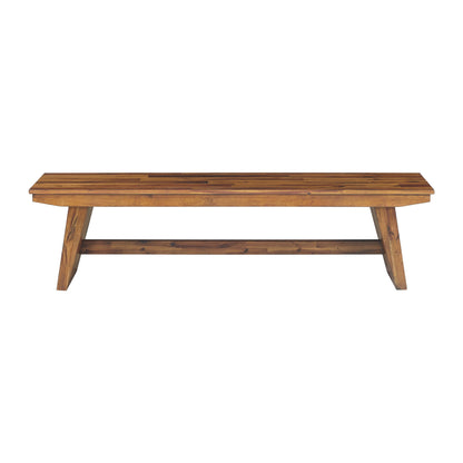 Vantage - Dining Bench - Organic Spice Acacia