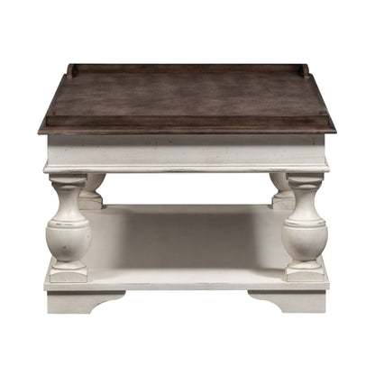 Abbey Road - Lift Top Cocktail Table - White
