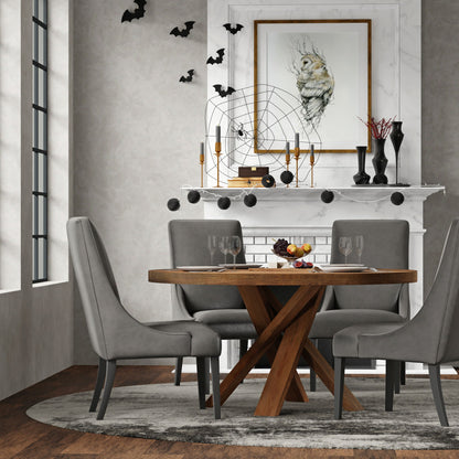 Crossings - Downtown Round Dining Table - Amber