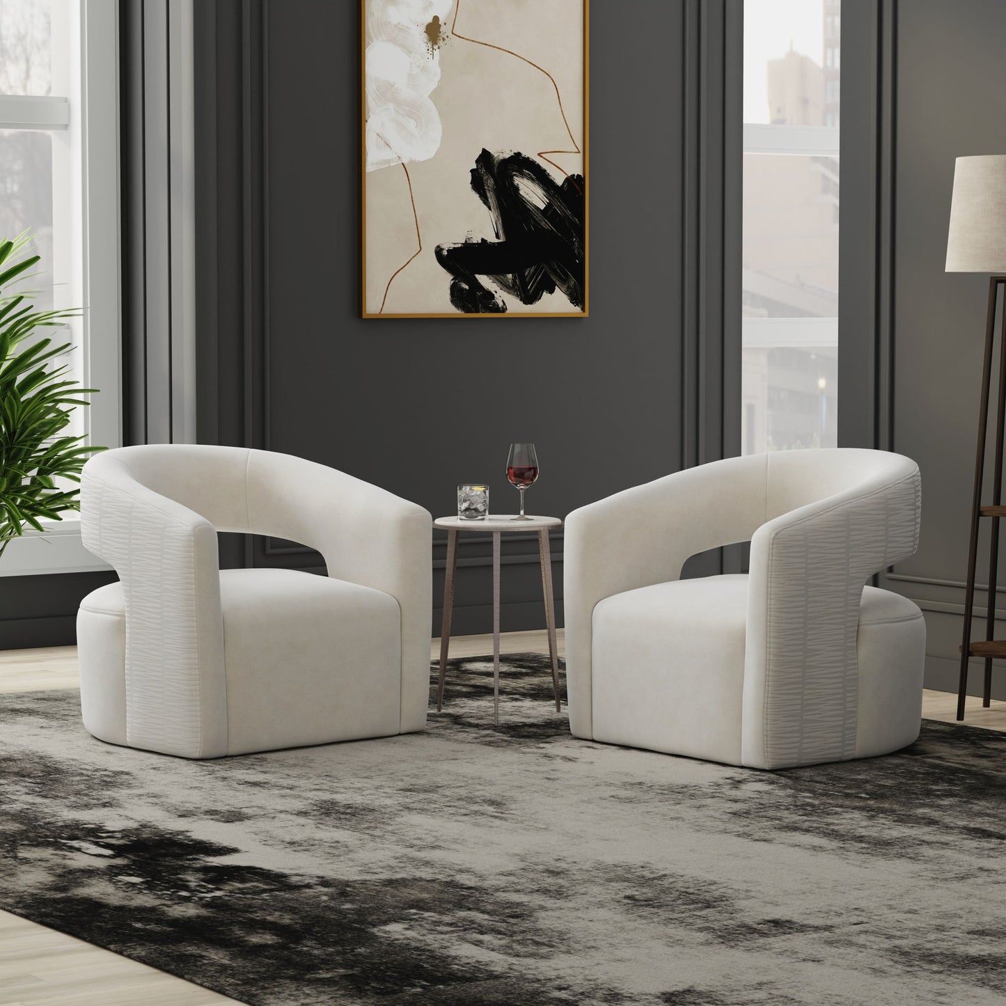 Orbit - Open Back Accent Chair
