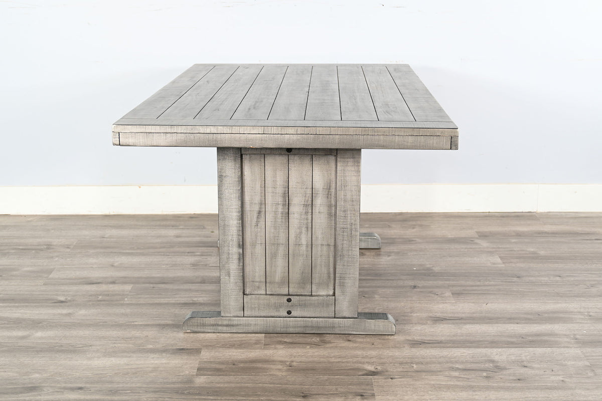 Alpine Ridge Counter Dining Alpine - Rectangular Wood Dining Table - Gray – Unger Furniture