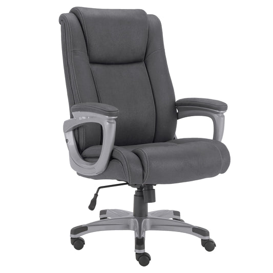 Dc#314Hd - Fabric Heavy Duty Desk Chair - Charcoal