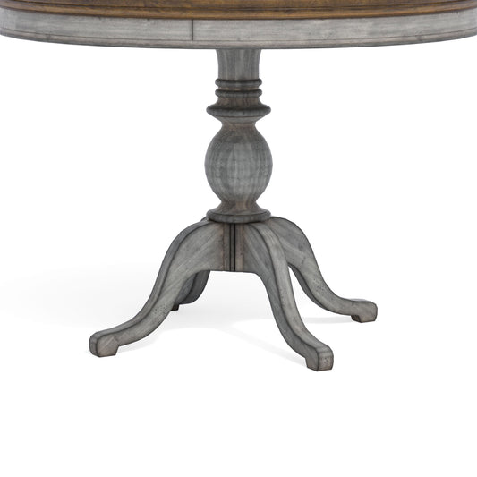 Plymouth - Round Counter Table Pedestal - Gray