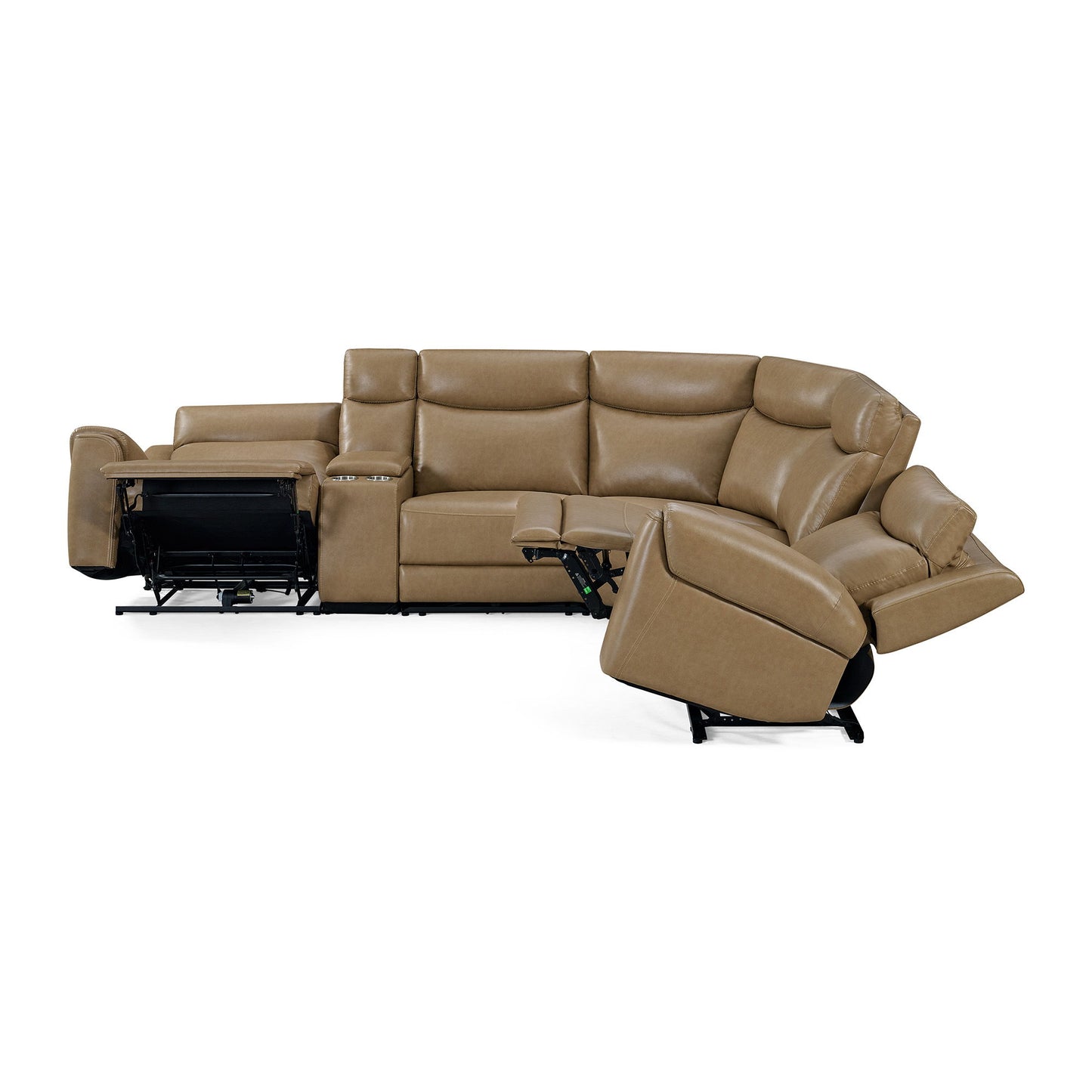 Momentum - Modular Power Reclining Sectional With Power Adjustable Headrests