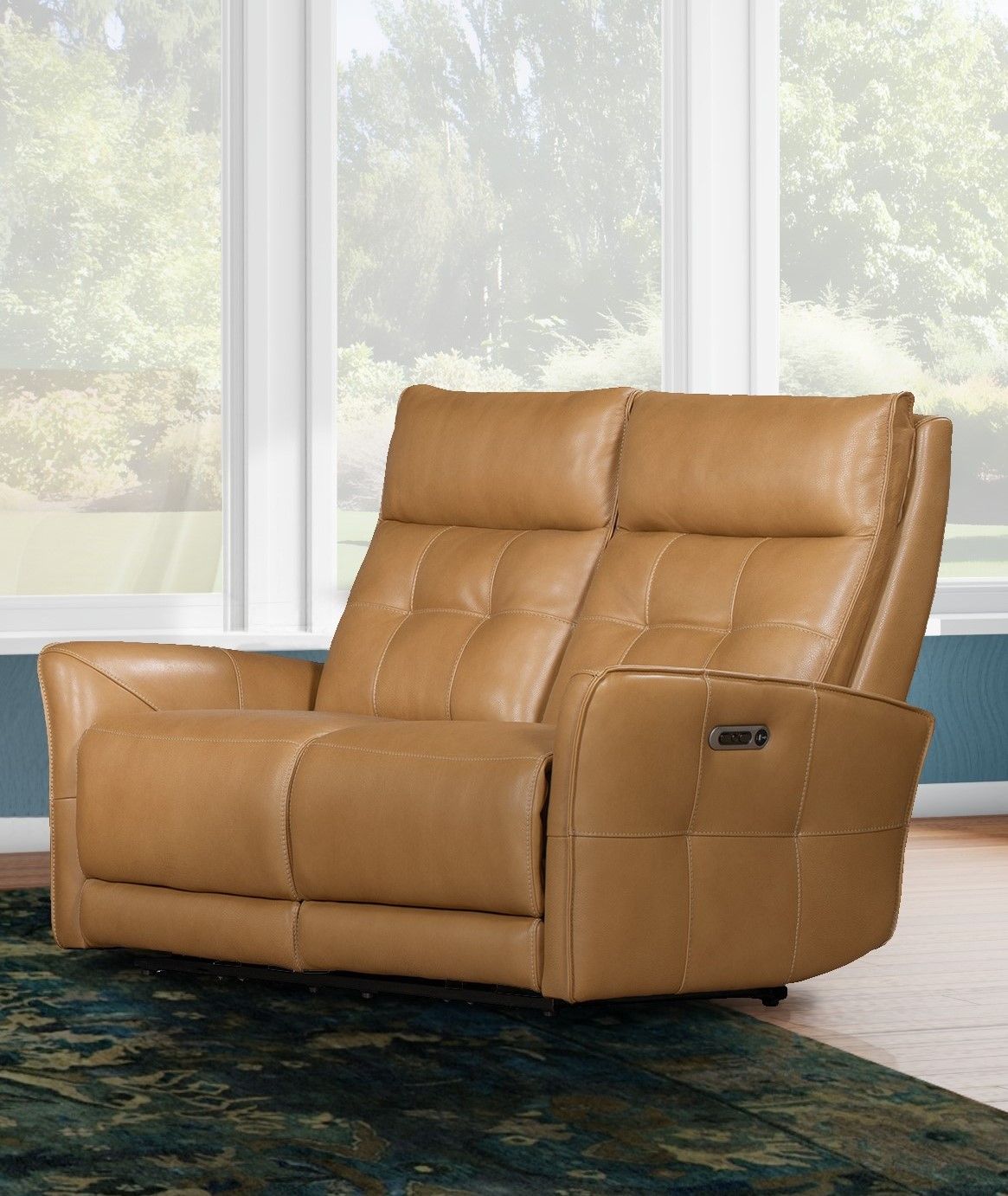Gershwin - Zero Gravity Power Reclining Loveseat - Lucca Butterscotch