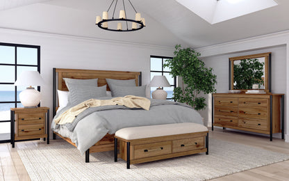 Norcross - Nightstand - Hickory