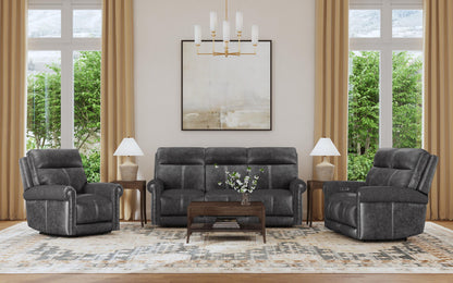 Alexander - Power Recliner With Power Headrest & Lumbar