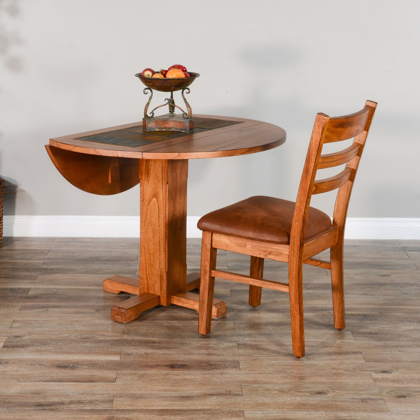 Sedona - Ladderback Chair With Cushion Seat - Light Brown