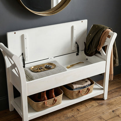 48" Accent Bench With Storage