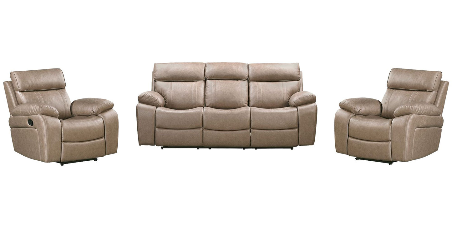 Theon - Manual Glider Reclining Sofa Set